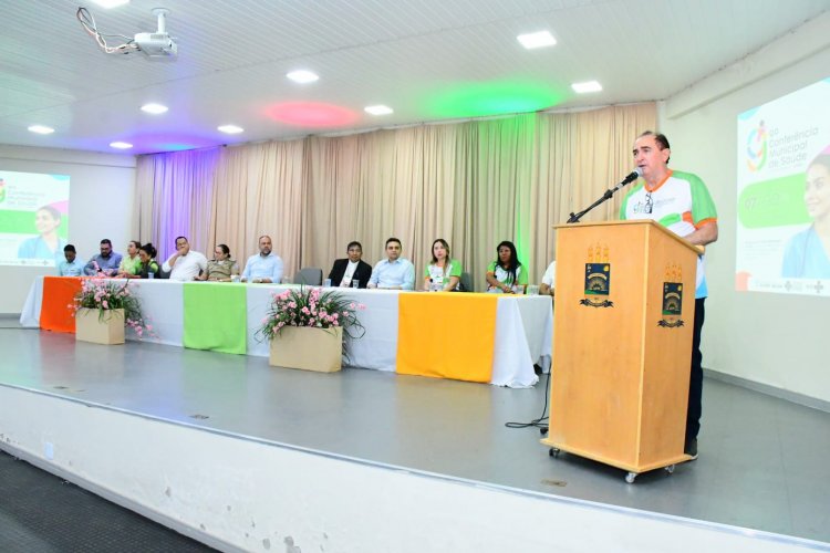 Floriano realiza a 9ª Conferência Municipal de Saúde com foco no fortalecimento do SUS