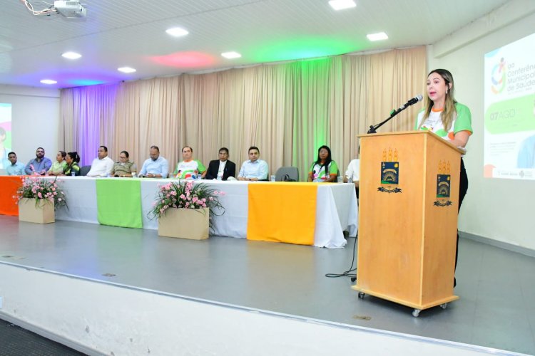 Floriano realiza a 9ª Conferência Municipal de Saúde com foco no fortalecimento do SUS