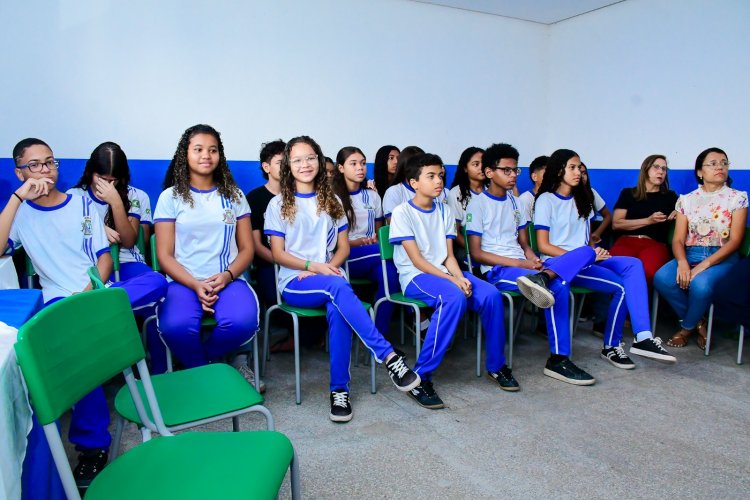 Prefeitura de Floriano realiza lançamento do NUCA na Escola Municipal José Francisco Dutra