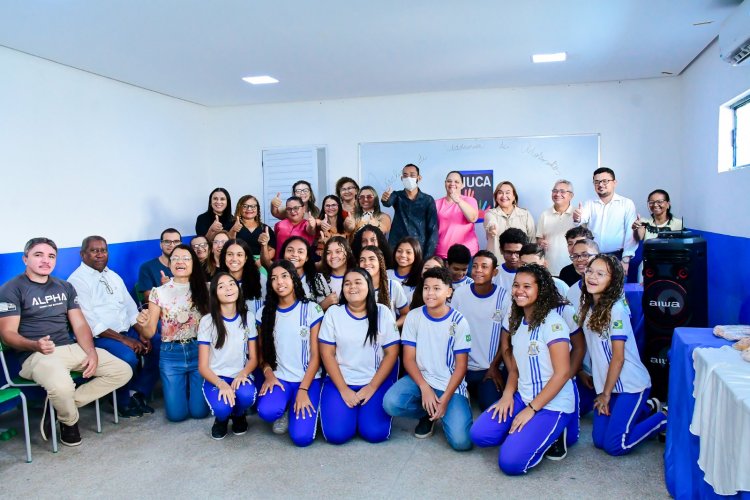 Prefeitura de Floriano realiza lançamento do NUCA na Escola Municipal José Francisco Dutra