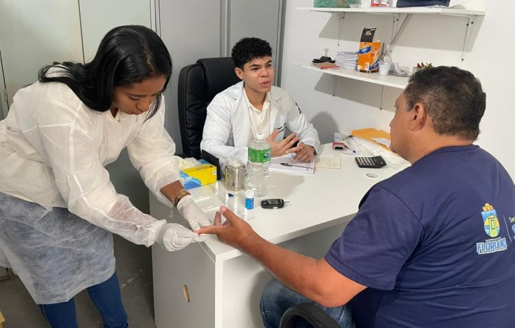 Motoristas do município recebem ações de saúde na Campanha Novembro Azul