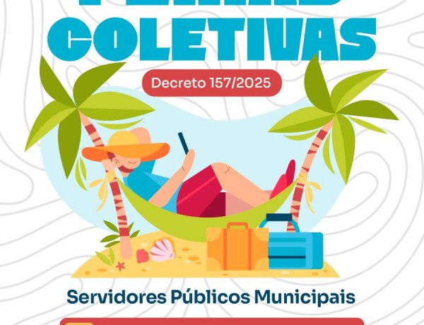 Prefeitura de Floriano decreta férias coletivas para servidores municipais