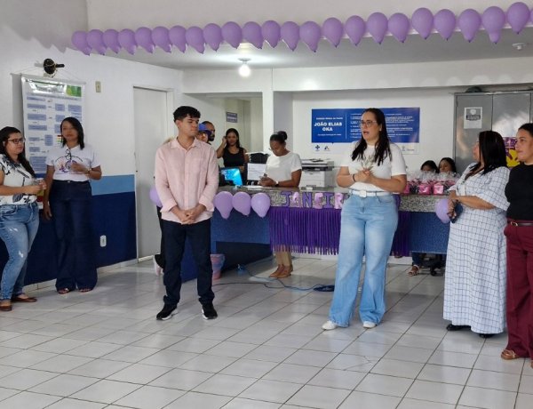Prefeitura de Floriano realiza ação de saúde durante as campanhas Janeiro Branco e Janeiro Roxo