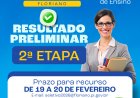 Educação: Divulgado resultado preliminar da 2ª etapa do seletivo para professor da rede municipal