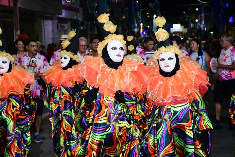 Desfile das Escolas de Samba encanta público na Avenida Getúlio Vargas