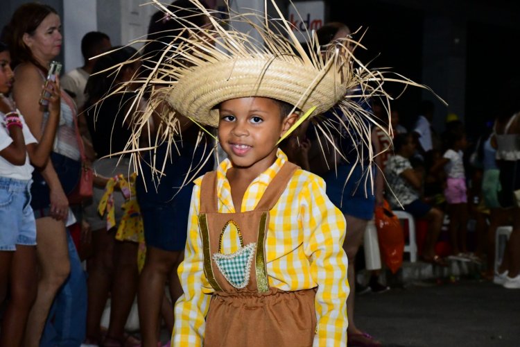Desfile das Escolas de Samba encanta público na Avenida Getúlio Vargas