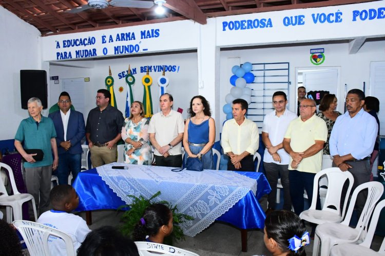 Educação de Floriano: entregue reforma e ampliação da Escola Municipal Getúlio Vargas