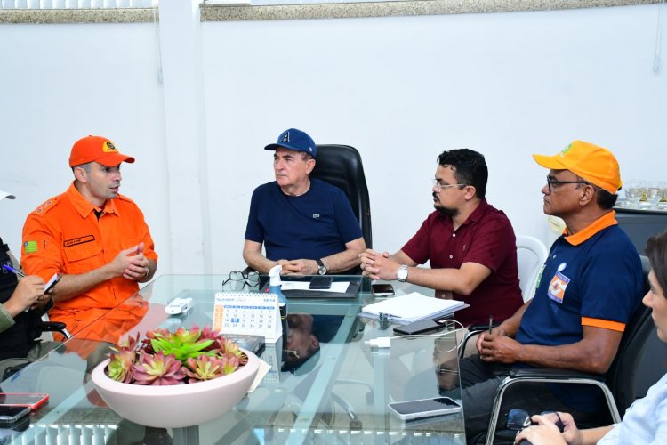 Prefeitura de Floriano reúne Comitê Gestor de Crise para definir ações emergenciais após fortes chuvas