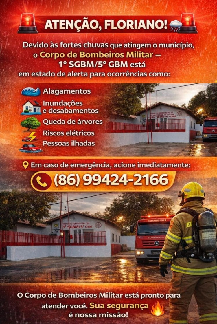 Prefeitura  Municipal inicia ações emergenciais de defesa civil em Floriano