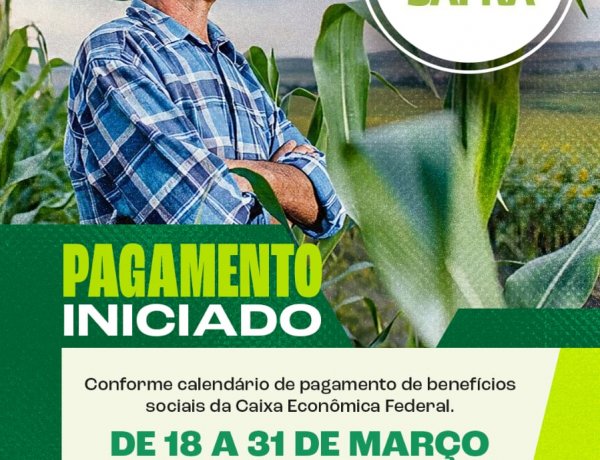 Garantia-Safra: Prefeitura de Floriano informa sobre início do pagamento do benefício 