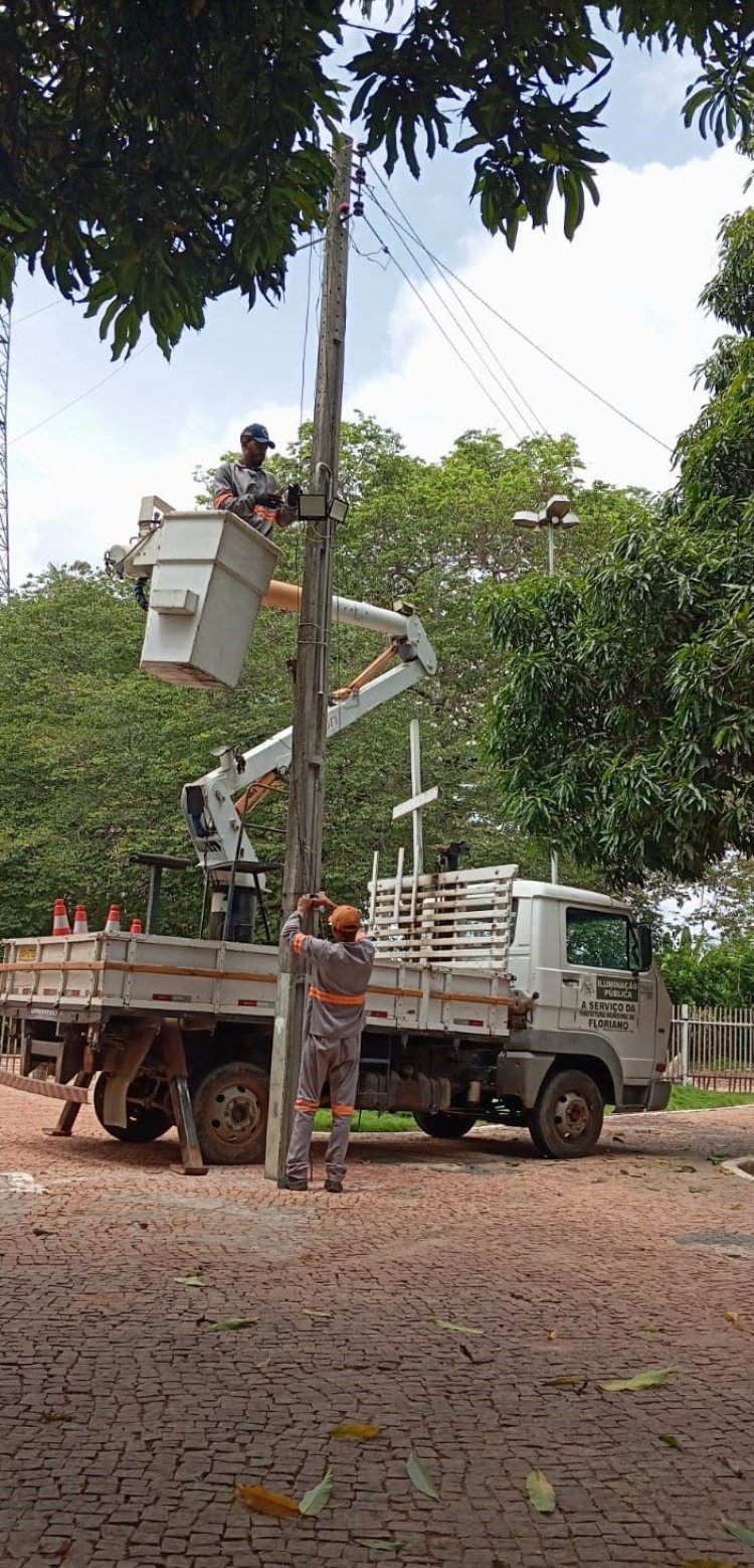 Secretaria de Infraestrutura realiza mais de 500 serviços de iluminação pública em fevereiro