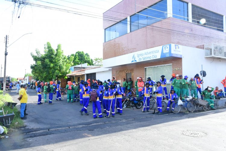 Infraestrutura: Prefeitura de Floriano lança projeto ‘Nosso Bairro é Limpeza’ 2026