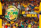 Prefeitura de Floriano realiza transmissão ao vivo do jogo do Brasil pela Copa do Mundo no Cais da Beira-Rio