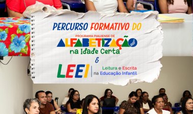 Secretaria de Educação de Floriano realiza formação integrada do PPAIC e PROLEEI para fortalecer práticas pedagógicas