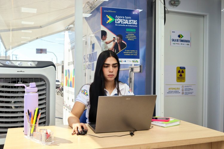 Prefeitura de Floriano inicia atendimentos na Carreta da Tomografia e amplia acesso a exames especializados