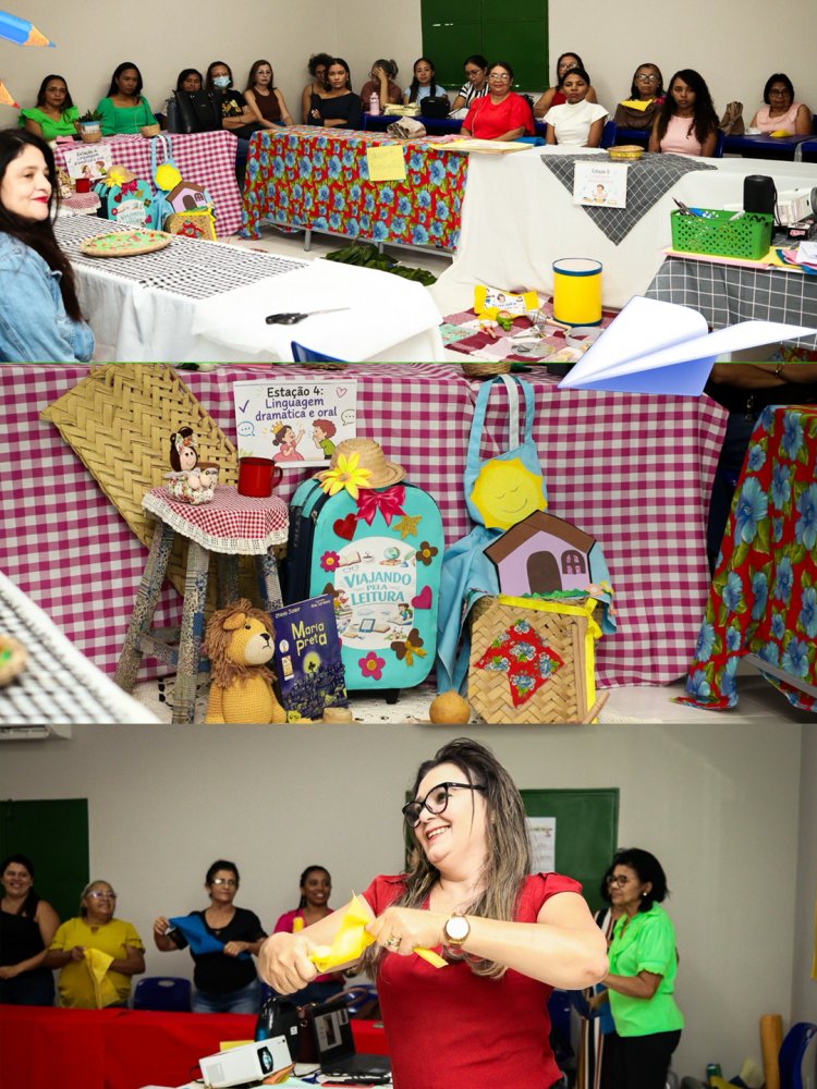 Secretaria de Educação de Floriano realiza formação integrada do PPAIC e PROLEEI para fortalecer práticas pedagógicas