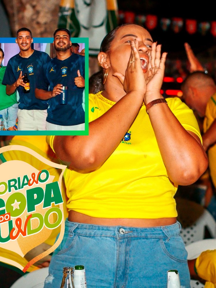 Prefeitura de Floriano realiza transmissão ao vivo do jogo do Brasil pela Copa do Mundo no Cais da Beira-Rio