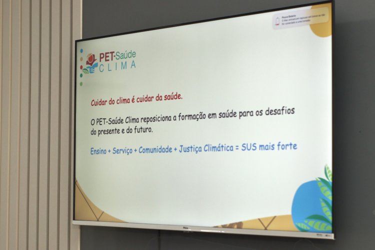 Prefeitura de Floriano recebe apresentação do projeto PET-Saúde Clima, 1º colocado no Nordeste