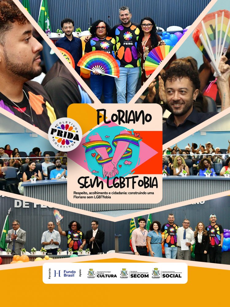 Prefeitura de Floriano apoia realização do evento ‘Floriano sem LGBTfobia’ com debates sobre respeito, diversidade e cidadania