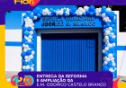 129 anos: SEMED Floriano entrega reforma e ampliação da Escola Municipal Odorico Castelo Branco