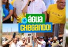 Novo sistema de abastecimento de água garante água encanada nas torneiras de todos os moradores do Distrito Amolar