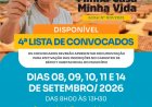 Prefeitura de Floriano divulga 4ª lista de convocados do Programa Minha Casa, Minha Vida