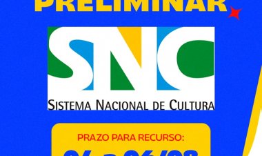 Secretaria de Cultura de Floriano divulga resultado preliminar com notas do Edital nº 04/2026 da Lei Aldir Blanc