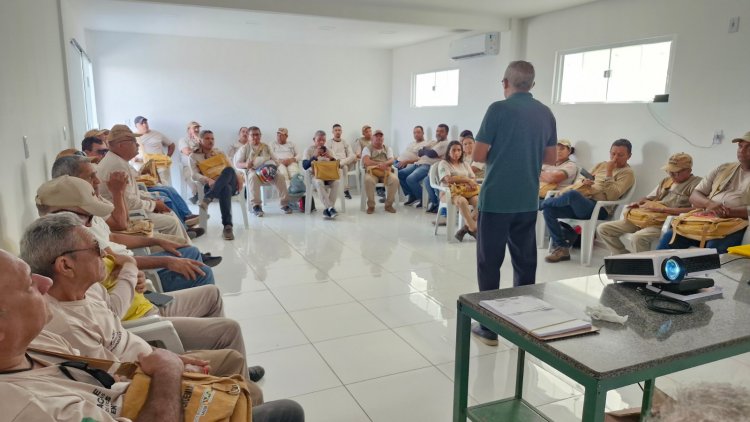 Saúde de Floriano capacita agentes para fortalecer monitoramento do Aedes aegypti