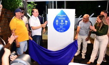 Novo sistema de abastecimento de água é inaugurado no bairro Cajueiro II em Floriano